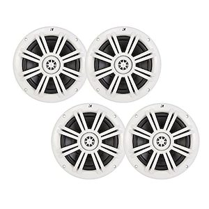 Coaxial Speakers: Kicker OEM 6.5" 4? Replacement Marine Coaxial Speaker Bundle (4 Speakers)
