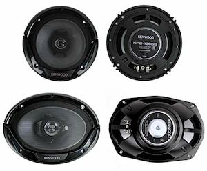 Kenwood KFC-1665S 6.5" 300W 2-Way Car Speaker and KFC-6965S 6x9 400W 3-Way Car S&hellip;