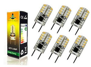 Kick Panel Enclosures: Best to Buy 6-Pack Replacement DAYwhite LED Light Bulb (LED-G8-SHORT-120V)