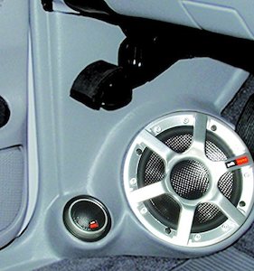 Kick Panel Enclosures: Q Logic Q Forms Kick Panel Speaker Enclosures for Ford, Mazda, Ranger and B-Series (6.5")