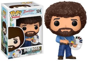 Action Figures: Funko Pop! TV: Bob Ross Collectible Figure (Bob Ross)