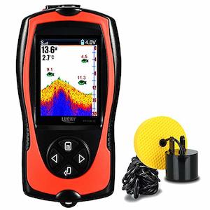 Fish Finders: Lucky Portable Fish Finder Handheld [for Boat/Sea Fishing] (Model No. FF688C)