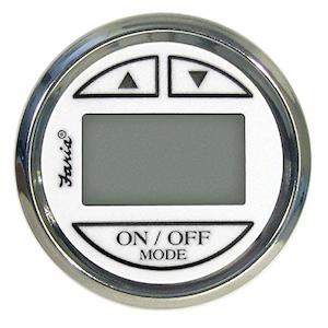 Fish Finders: Faria Chesapeake Series White In-Hull Transducer (Depth Sounder)