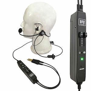 Aviation Headsets Intercoms: UFQ ANR L2 Hi-Lite Aviation Headset (Compare to XXXX Proxxxxxt) - 175g, Clear Communication, Great Sound Quality for Music with MP3 Input