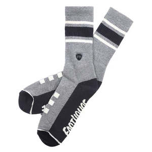 Footwear 1: Venice Sock - Heather Gray/Black