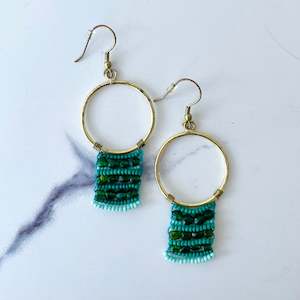 Jewellery 1: Beaded Hoop Earrings