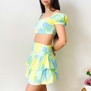 Floral Two Piece Set (XS-S)