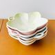 Pastel Leaf Plate Set