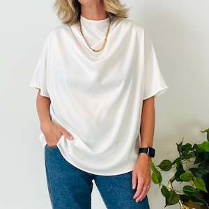 High Cowl Neck Top (M)