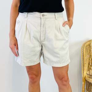 Vintage Beige Dad Shorts (L-XL)