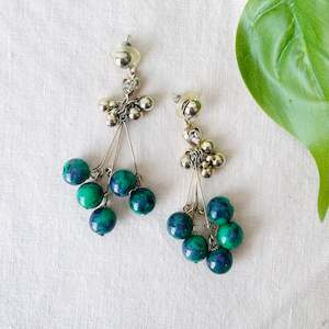 Womens Accessories: Beaded Drop Earrings
