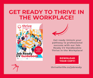 JOB READY - CV Guidebook Thrive For Life