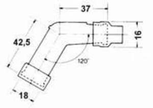 NGK spark plug resistor cover