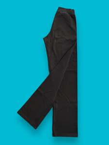 Black: Straight Leg Pants Black