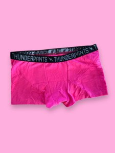 Flat Front Boxer Hot Pink