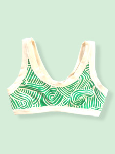 Original Crop Top Green Zen