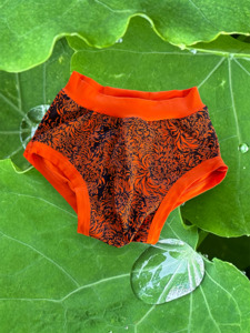 Pouch Fronted Brief Chrysanthemum - limited sizes