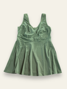 Swimwear Tops: Flared Swim Dress Popeye
