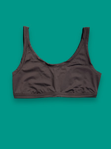 Swimwear Tops: Swim Crop Black