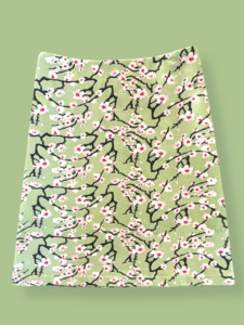 A line Skirt Apple Blossom