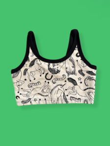 Plain: Longline Crop Horses