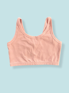 Longline Crop Peach