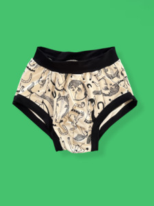 Print: Pouch Fronted Brief Horses