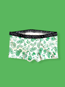 Underwear: Flat Front Boxer Keep NZ Green