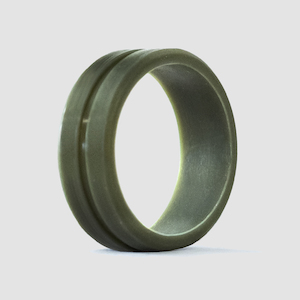 Rings: Groove Ring - Khaki