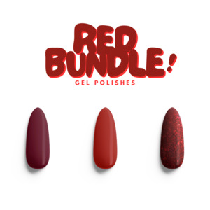 Gel Polish Red Bundle