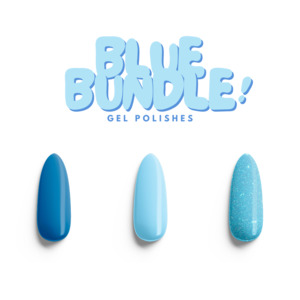 Gel Nails: Gel Polish Blue Bundle