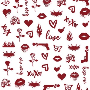 Nail Art And Tools: Nail Art Stickers 1286