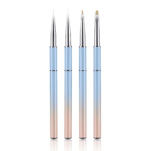 Nail Art And Tools: Nail Art Brush Set (4 Pack)