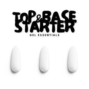 Gel Polish Best Sellers: Gel Polish Top and Base Coat Starter Bundle