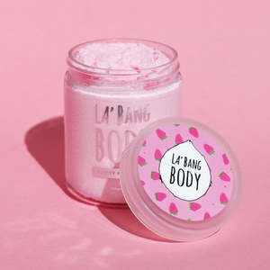 Stock Sell Out: Fluffy Body Scrub - Strawberry