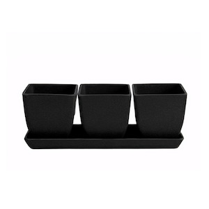 Cube Series: Waikato - 26cm Biodegradable plant pots