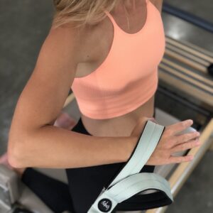 PILATES REFORMER MAT – Black Marble
