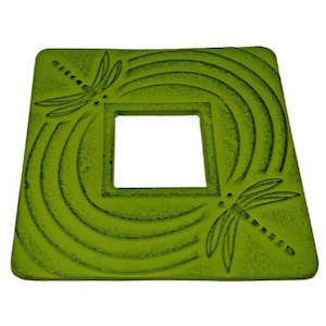 Tableware: Cast Iron Tivet Fine Dragonfly Green (14cm)