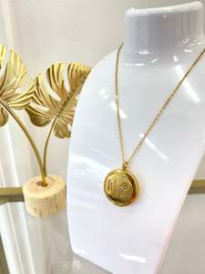 Accessories: Gold Māmā Perfume Necklace