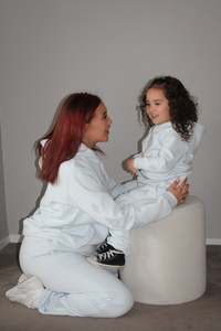 Tracksuit Sets: KIDS Pants - "Baby Blue" (In Stock Now)