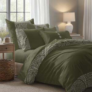 Bedding: Koru Forest Duvet Set