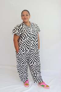 Frontpage: Ti Checkered Set Pants