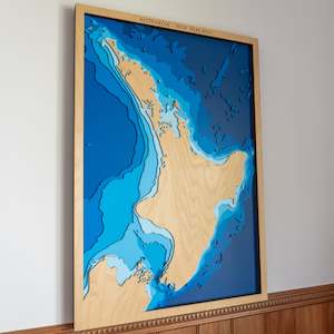 New Zealand Seafloor Maps: North Island - NZ