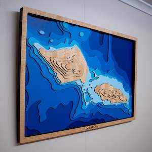 Global Seafloor Maps: Samoa