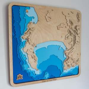 Global Seafloor Maps: Cape Town, South Africa