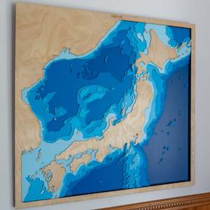 Global Seafloor Maps: Japan