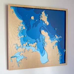 New Zealand Coastlines: Wider Hauraki Gulf,  Auckland Region, New Zealand - Medium