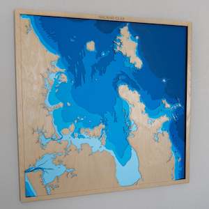 New Zealand Coastlines: Wider Hauraki Gulf II, Auckland Region, New Zealand - XL