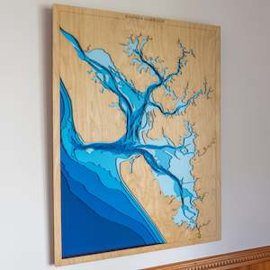 New Zealand Coastlines: Kaipara Harbour, Northland, New Zealand - Large