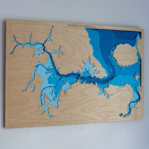 Auckland Hauraki: Waitematā Harbour, New Zealand - Large